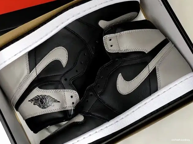 High Retro OG Jordan Air 1 Black Grey 555088-013 Shadow 0602